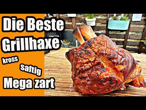 Schweinshaxe vom Grill knusprig ,saftig , und zart wie noch nie | The BBQ BEAR