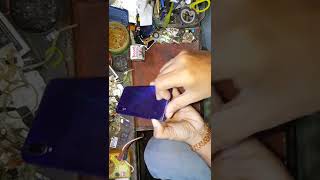 Samsung Galaxy A30s back panel open #shorts