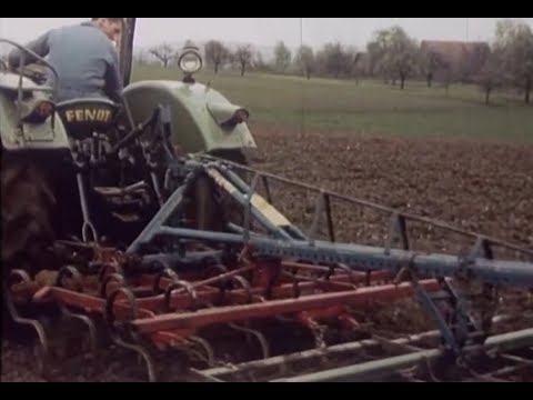 Fendt Werbefilm 60er Jahre (Teil 2) Fendt Farmer 2 Feldarbeit