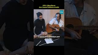 Céline Dion et J-J Goldman enregistrent &quot;Pour que tu m&#39;aimes encore&quot; ❤️ #shorts #INA