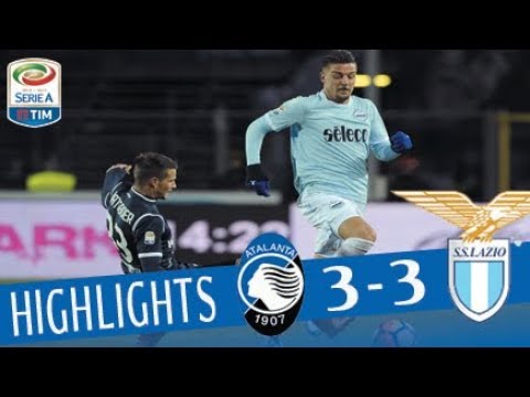 Atalanta - Lazio 3-3 - Highlights - Giornata 17 - Serie A TIM 2017/18