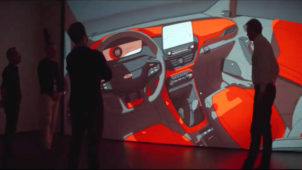 Step into a Sketch - creating a 360 degree sketch for Ford Design