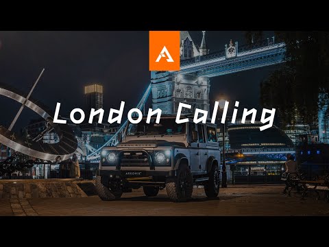 London Calling: Arkonik LS3 Land Rover Defenders hit the city streets