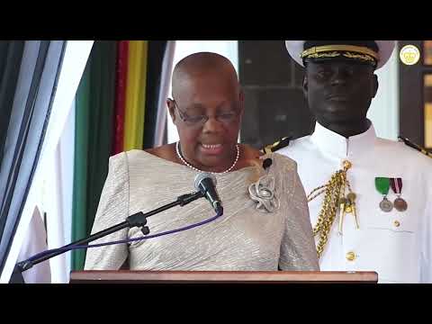 H.E. Dame Marcella Liburd Salutes Service of SKNDF Personnel February 7, 2023