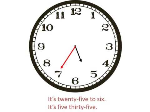 WATCH / LEARN EXERCICE : What time is it'