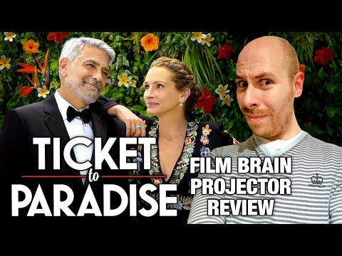 Ticket to Paradise (2022) (REVIEW) | Projector | George Clooney and Julia Roberts on a paid holiday