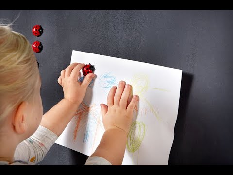 Jak pomalować ścianę farbą magnetyczną