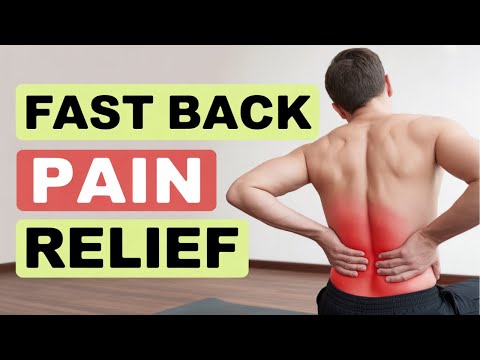 “FAST Lower Back Pain Relief! [8-Min Follow-Along Stretches]”