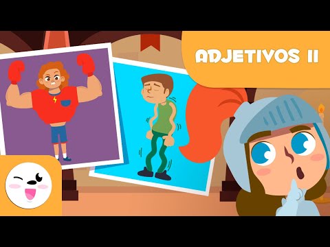 LOS ADJETIVOS 👦 Personas 👵 Vocabulario para niños 😞😊 Episodio 2