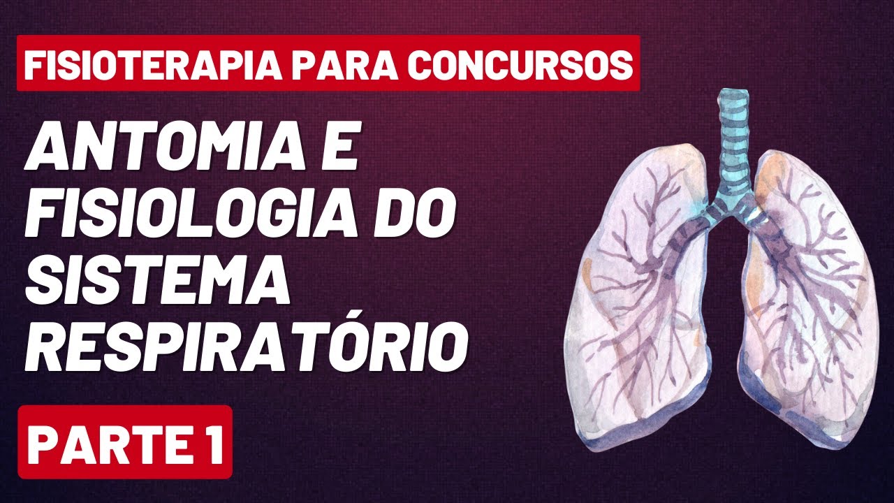 Anatomia e Fisiologia Respiratória para Concursos de Fisioterapia | Parte 1