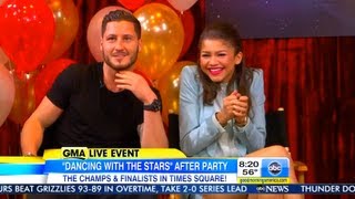 GMA DWTS Afterparty ~ TOP 4 ~ 5-22-13 ~ Part 1