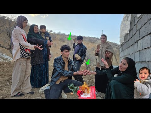 The happiness of Massoud's second wife after Abolfazl's romantic gift to Elnaz