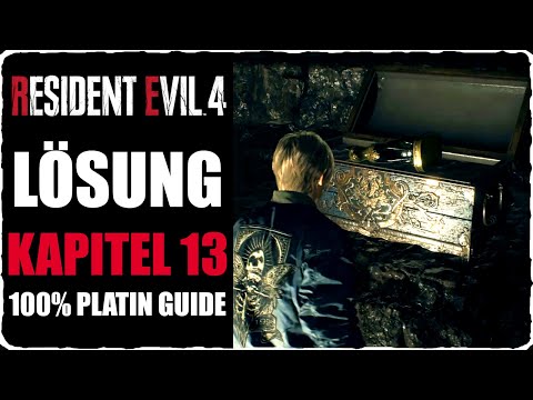 Resident Evil 4 Remake Kapitel 13 Komplettlösung Alle Schätze Kastellan Figuren und Fundorte