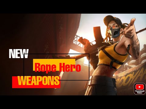 Rope Hero Vice Town || New Weapons ||