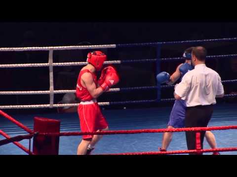 Deividas Kliučakas vs  Artjoms Ramlavs. 2013 year Baltic boxing championship final - 64 kg.