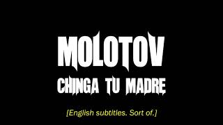 Molotov - Chinga Tu Madre (lyrics/letra)