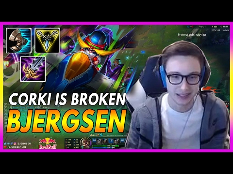 CORKI MID IS BROKEN - Bjergsen Stream Highlights