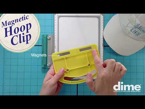 How to Use The Magnetic Hoop Clip