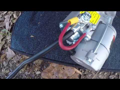 Ford powermaster high torque mini starter install