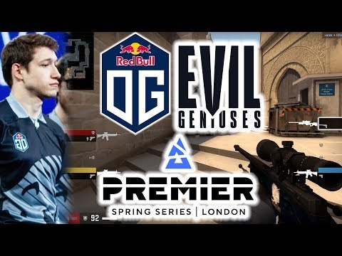 OG mantuu ON FIRE vs EG | BLAST Premier Spring Series London 2020 * Mirage