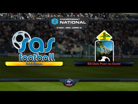 Championnat National - 30ème journée : SAS Epinal - ES Uzès Pont du Gard