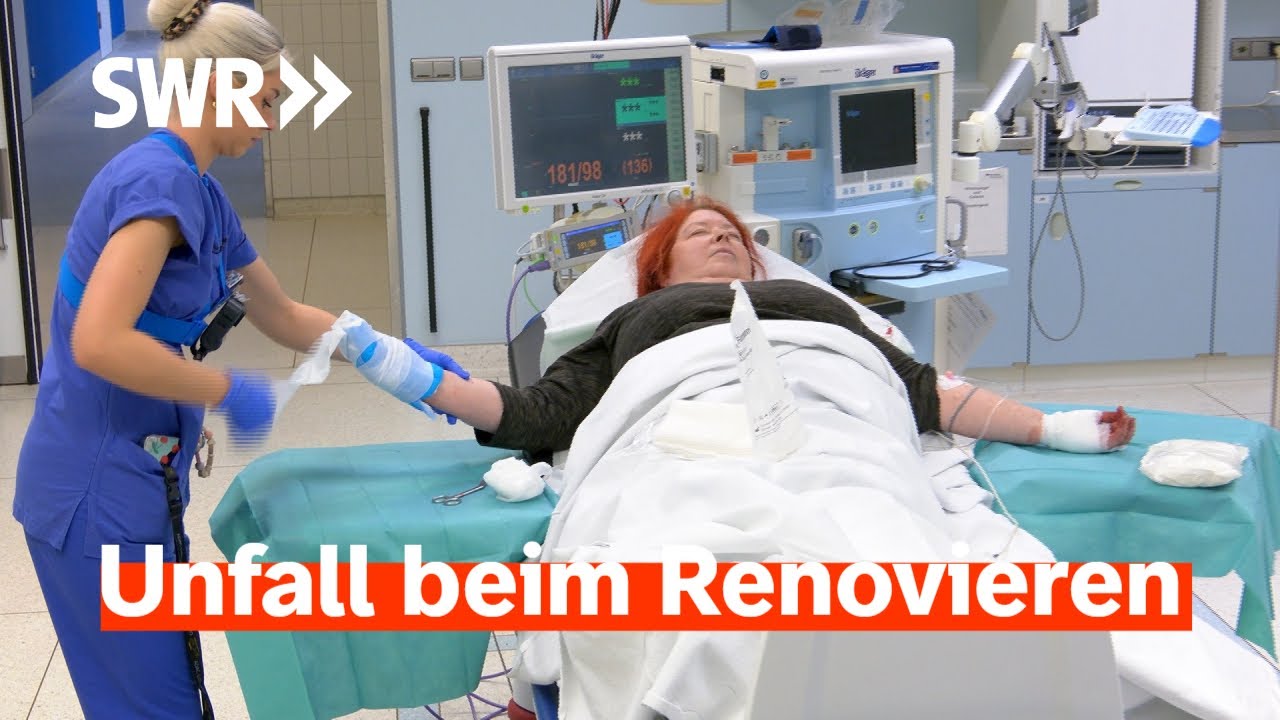 Finger ab nach Sägeunfall | Die Unfallklinik