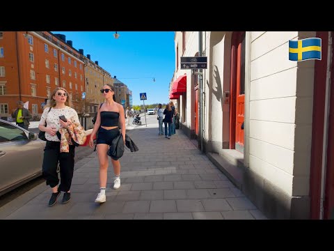 Sweden, Stockholm 4K - May 2024 Walking Tour