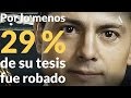 Aristegui acusa a Peña Nieto de plagio / Presidencia minimiza los señalamientos