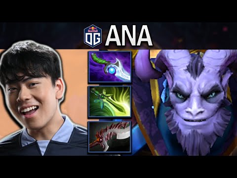 OG.ANA SMURF RIKI WITH CRAZY 20 KILLS - DOTA 2 7.30 PRO GAMEPLAY