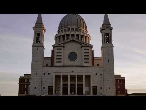 BASILICA di DON BOSCO e casa natale del Santo a CASTELNUOVO DON BOSCO (Monferrato, Asti)