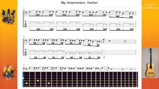 My Generation - Iron Maiden - Guitar