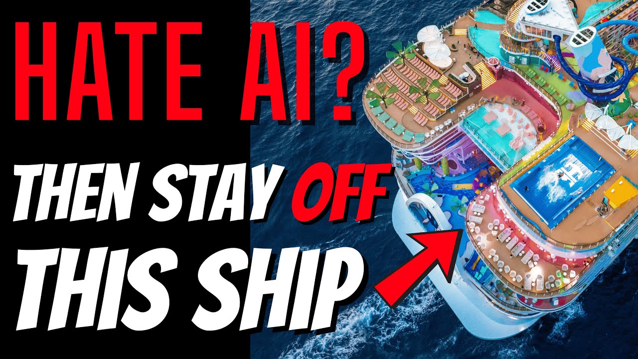 Royal Caribbean Cruise Ship AI FUSED with SECURITY CAMERAS: CREEPY, TERRIFYING or TOLERABLE?