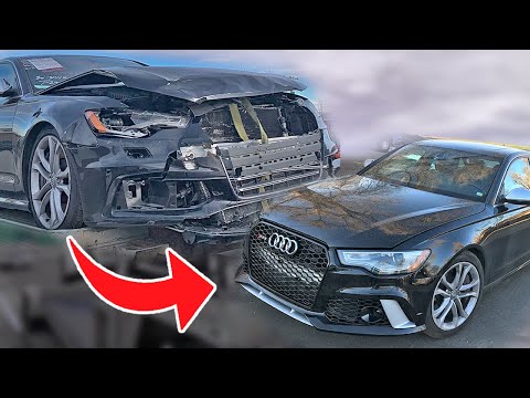 Building an Audi S6 in 10 minutes like THROTL!