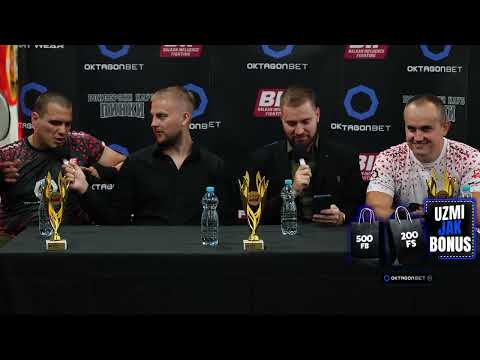 MARKO JACK vs MARKO FILIPOVIĆ | Press Konferencija | BIF 1 Powered by Oktagonbet