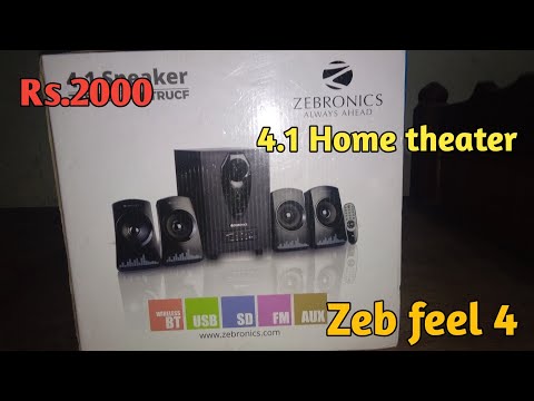 Zebronics feel4 60w Bluetooth Home theater | Rs 2000