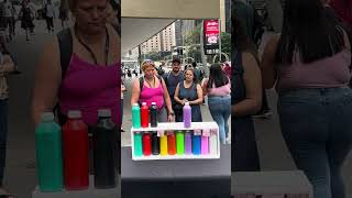 Guess the Bottle Color Challenge #desafio #brincadeira