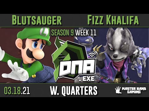 DNA.EXE S9:W11 - Blutsauger (Luigi) Vs. Fizz Khalifa (Wolf) - W Quarterfinals