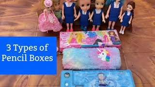 3 Types of Pencil Boxes  Rainbow Crafts  Classic M