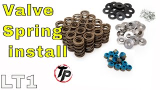 Valve Spring Install Tick Performance .650 lift double valve spring LT1