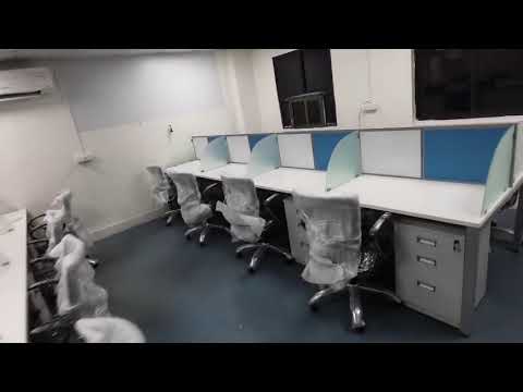 Adjustable office workstation