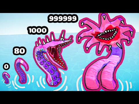Growing a Tentacle Worm to MAX LEVEL!