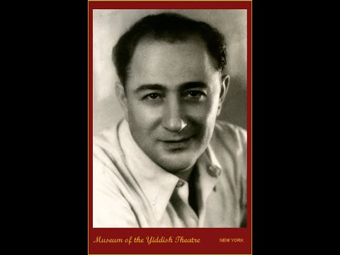 MOISHE OYSHER sings In My Town  /in mayn shtetl/   with transliteration and translation