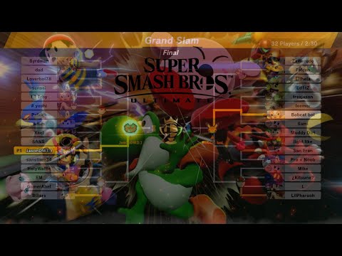 Super Smash Bros Ultimate Online Tourney " Grand Slam "!