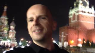 Genki English in Red Square Moscow