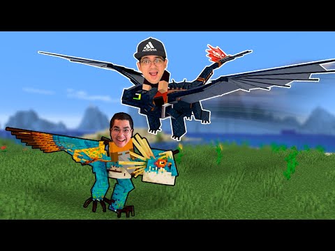 COMO TREINAR O SEU DRAGÃO NO MINECRAFT!