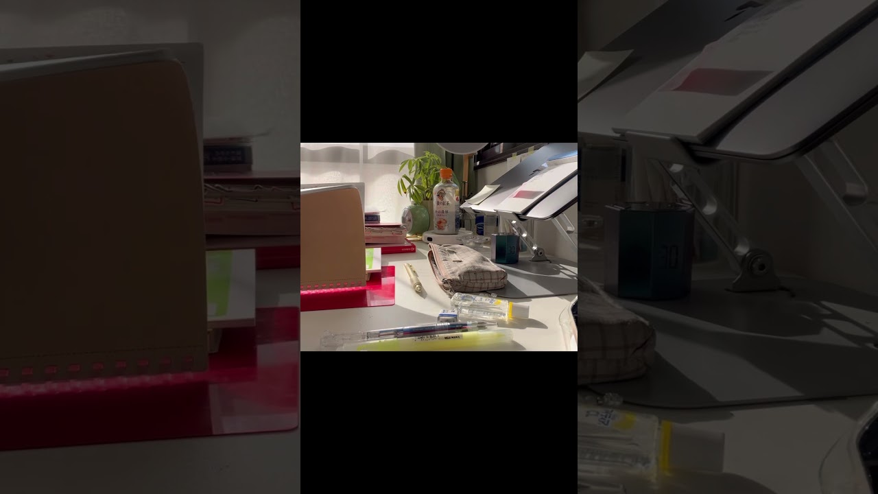 早帰りだった日の放課後｜目薬は筆箱に常備しています🪿 #タイムラプス#study#冬