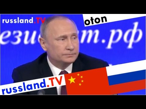 Putin zur Freundschaft mit China auf deutsch [Video]