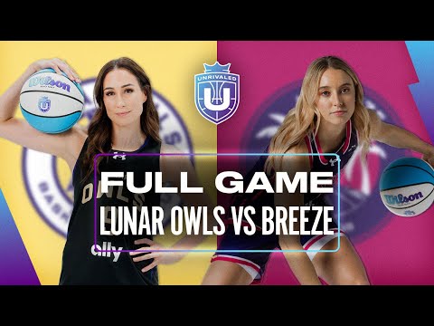 FULL GAME: LUNAR OWLS vs. BREEZE | Jan 24, 2026 | Unrivaled Basketball