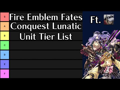 Fire Emblem Fates Conquest Unit Tier List ft. @SomeonesPC_