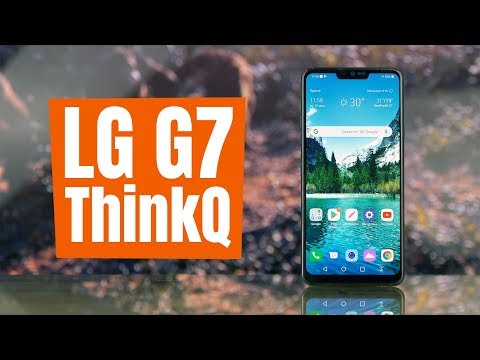 Обзор LG G7 ThinQ (64Gb, new aurora black)